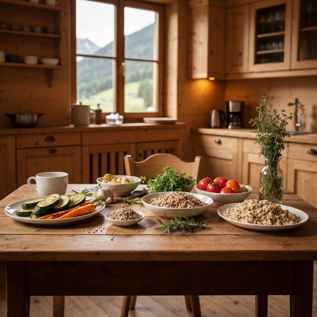 Natürliche Mahlzeit